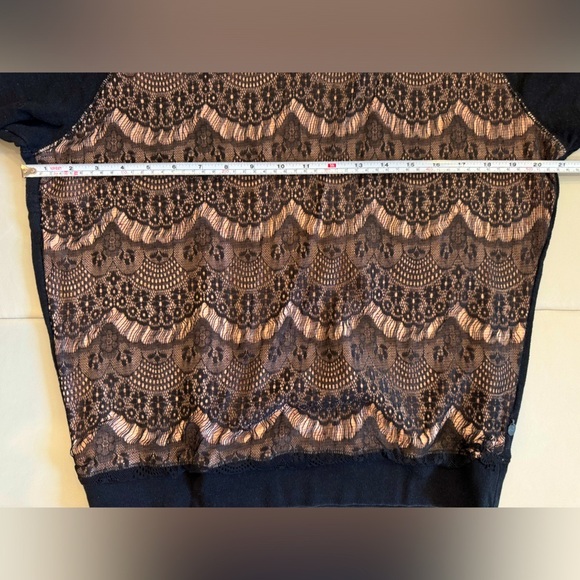 Scotch & Soda Lace Shimmery Sweatshirt (Size 1) - Picture 3 of 9